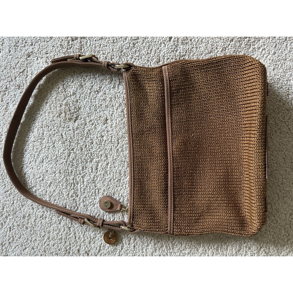 The Sak Gold Woven Purse Hand Bag - Picture 6 of 12